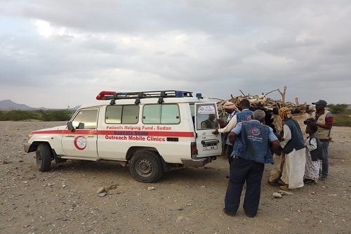 اغاثة نازحين للتبرع